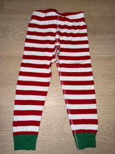 Load image into Gallery viewer, Hanna Andersson Candy cane striped Holiday 3T Pajama Bottoms 3T
