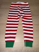 Load image into Gallery viewer, Hanna Andersson Candy cane striped Holiday 3T Pajama Bottoms 3T
