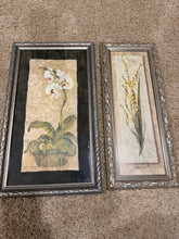 Load image into Gallery viewer, Cheri Blum - Framed Floral Wall Art - 2pk
