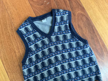 Load image into Gallery viewer, Janie Jack Holiday Swtr Vest w Trees 7
