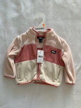 Load image into Gallery viewer, New Eddie Bauer pink fleece jacket 12 months
