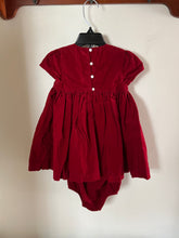 Load image into Gallery viewer, Ralph Lauren Corduroy Smocked Dress w/bloomers 12 months
