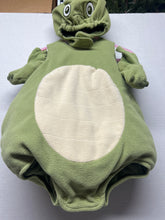 Load image into Gallery viewer, Children’s place turtle costume with turtle head, hat, turtle feet booties 6 months

