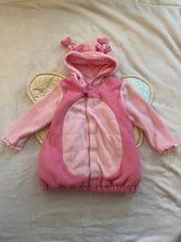 Load image into Gallery viewer, Pink shimmer heart wing butterfly costume 2T
