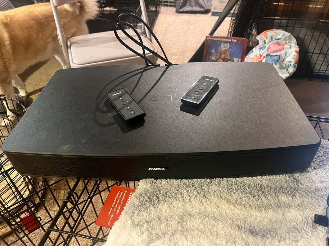 Bose 410376 Solo TV Sound System - Black With Remote Control!