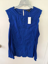 Load image into Gallery viewer, Banana Republic Royal Blue Top NWT XL
