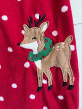 Load image into Gallery viewer, Carter’s Christmas Reindeer fleece footed pajama pjs 2T
