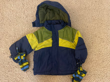 Load image into Gallery viewer, One Step Ahead Navy Blue 18 M Winter Jacket 18 months
