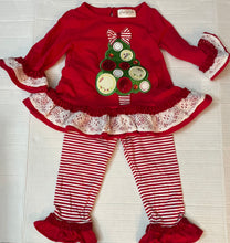 Load image into Gallery viewer, Emily Rose Christmas outfit  2T
