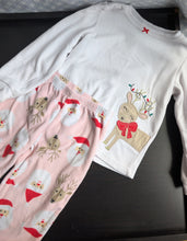 Load image into Gallery viewer, Carter's Holiday Fleece PJs mixed size 2/3T 2T

