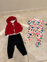 Load image into Gallery viewer, Baby Christmas Clothing Bundle – 3–9 Months – Cat &amp; Jack + Carter’s 6 months
