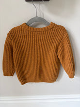 Load image into Gallery viewer, Zara Burnt Orange Chunky Knit Sweater  12 months
