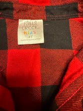 Load image into Gallery viewer, 4T Buffalo Plaid Shirt and Jeans 4T
