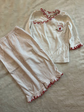 Load image into Gallery viewer, Kissy kissy red Christmas pjs 18 months
