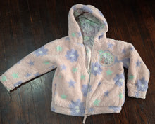 Load image into Gallery viewer, Disney Princess toddler 5 pink reversible fleece/puffer jacket 5
