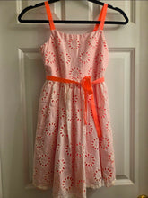 Load image into Gallery viewer, Girls Gap Kids Tulle Trim Eyelet Dress  6/7 6
