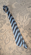 Load image into Gallery viewer, Children's Place navy / lt. blue striped tie - tag missing (2nd pic)
