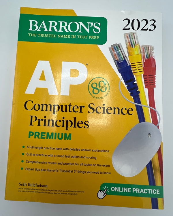 Barron's AP Computer Science Principles PREMIUM 2023