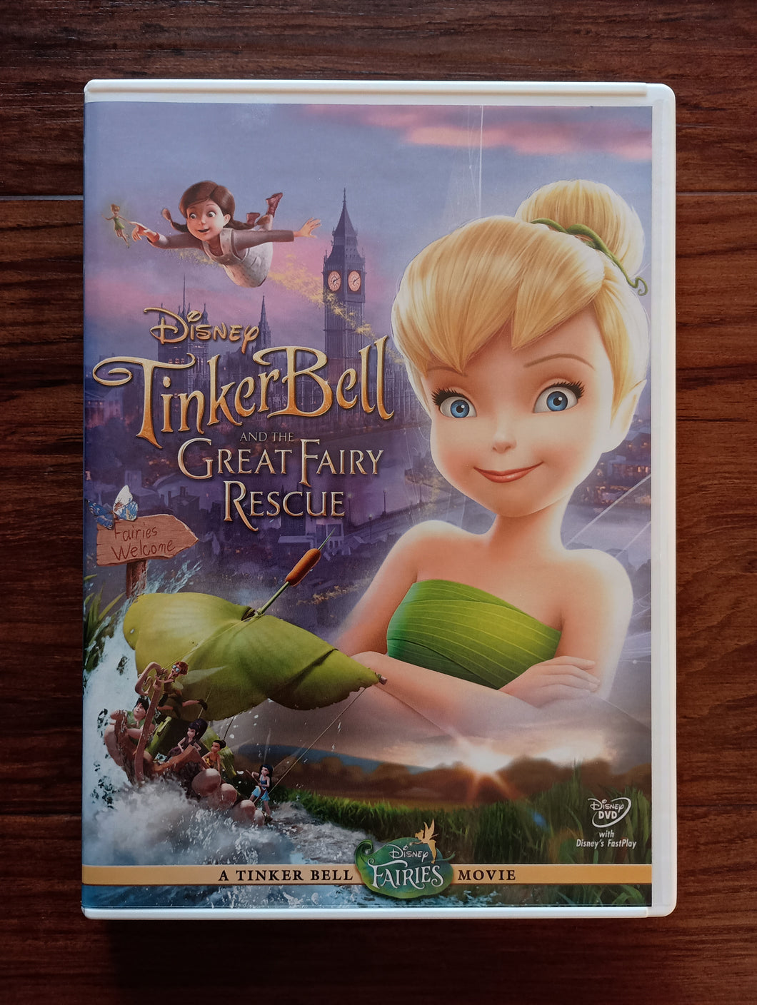 Disney Fairies Tinker Bell Great Fairy Rescue DVD Movie