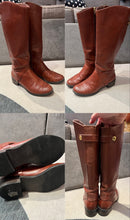 Load image into Gallery viewer, Brown tall riding boots 7.5
