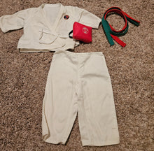 Load image into Gallery viewer, American Girl White Karate Outfit
