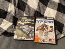Load image into Gallery viewer, Playstation 2 Topspin and Need for Speed
