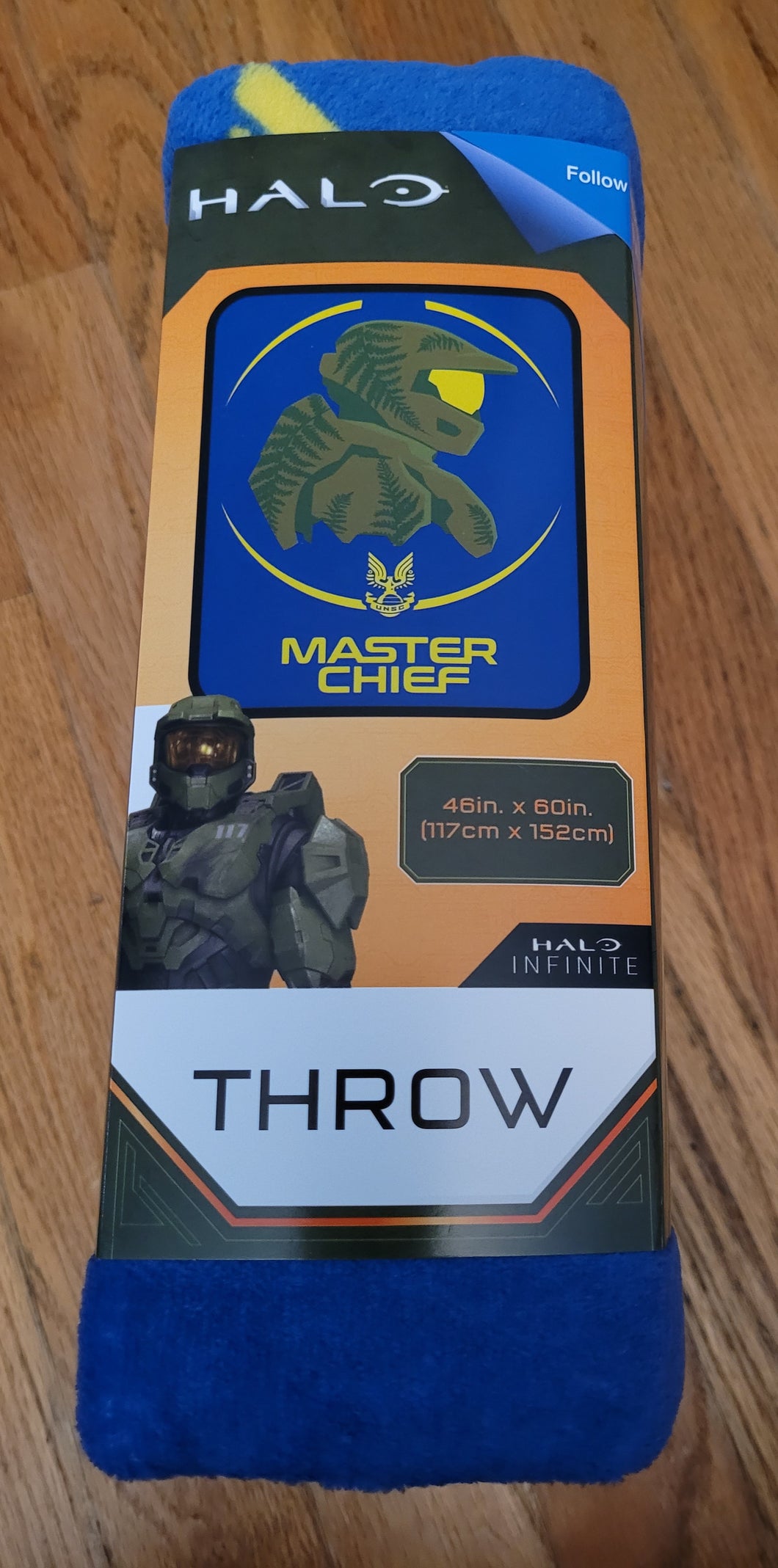 NEW Halo Master Chief plush throw 46