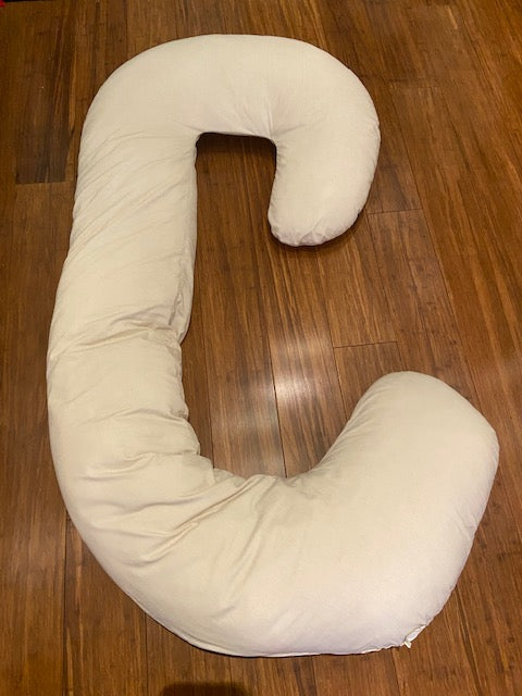 Leachco snoogle pregnancy pillow with cover One Size