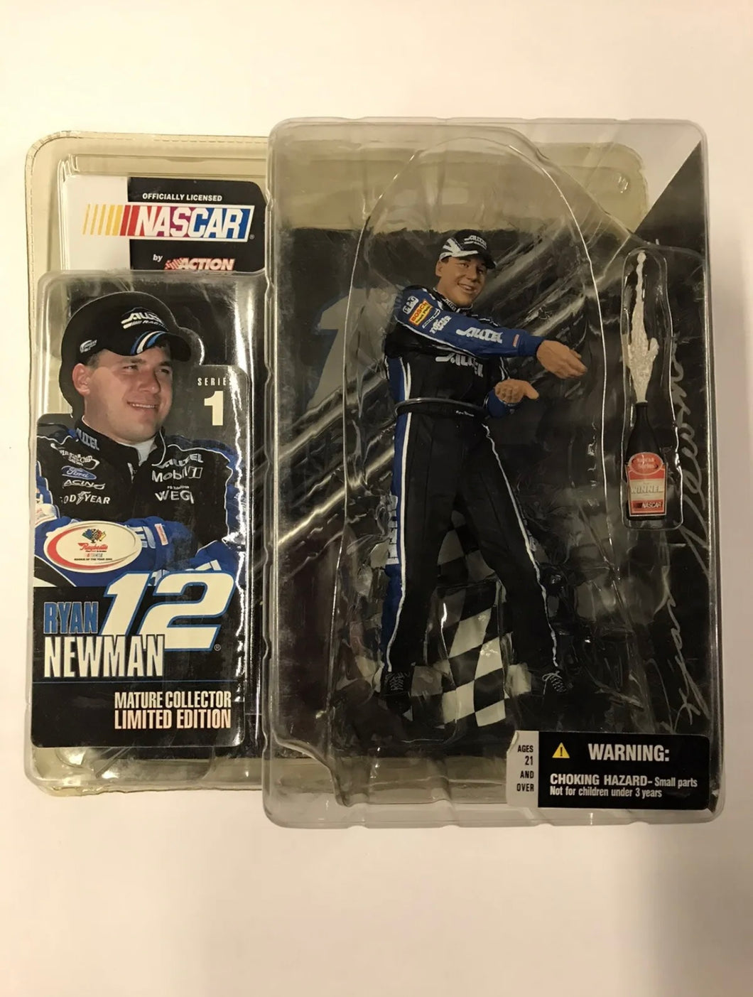 Nascar Ryan Newman Mature Collector Limited Edition Series 1 By Action McFarlane