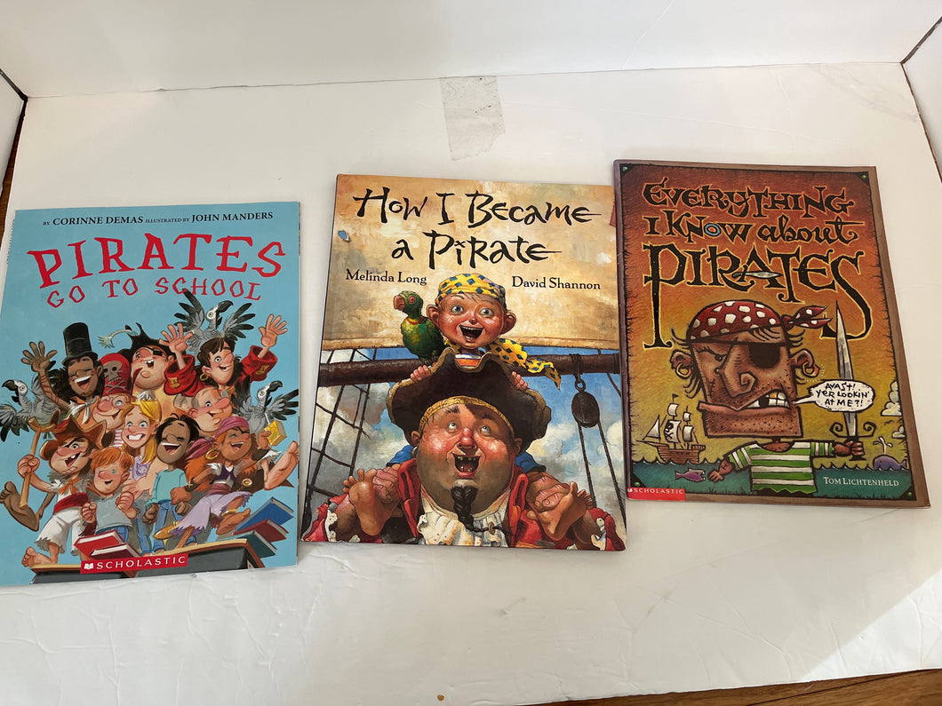 Pirate picture book lot