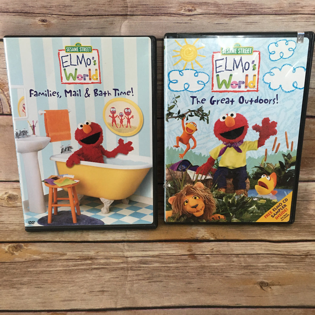 Elmo’s World DVDs