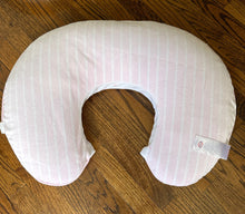 Load image into Gallery viewer, Boppy pink chamois pillow insert and cover
