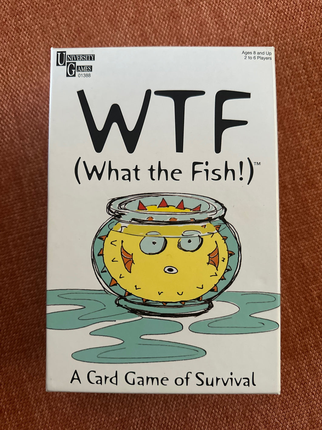 University Games What the Fish Card Game