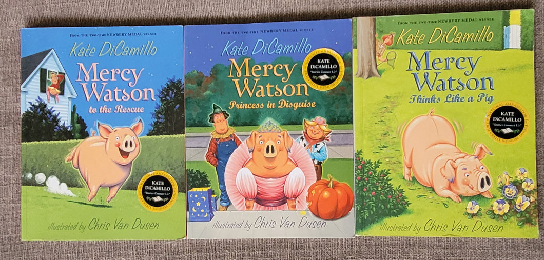 3pc Mercy Watson book lot