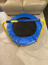 Load image into Gallery viewer, Toddler trampoline (used only indoors in the basement)

