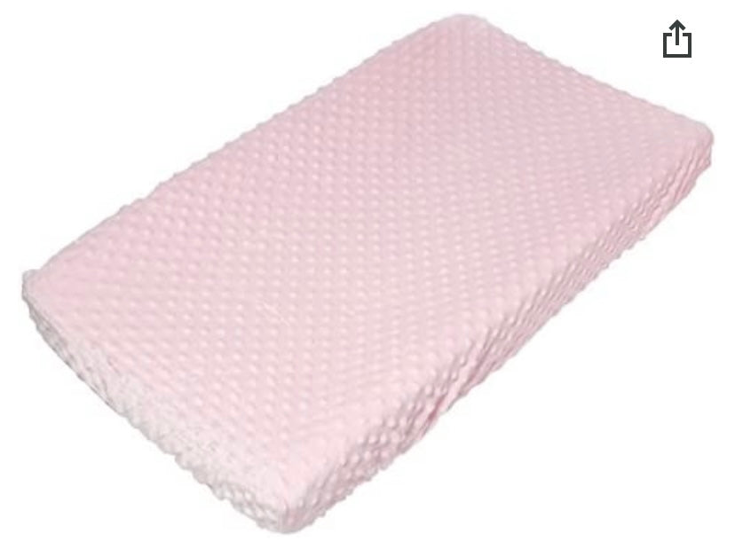 Carters Baby Pink Changing pad cover