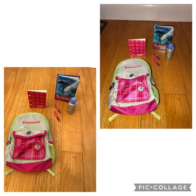 American Girl Doll Backpack set