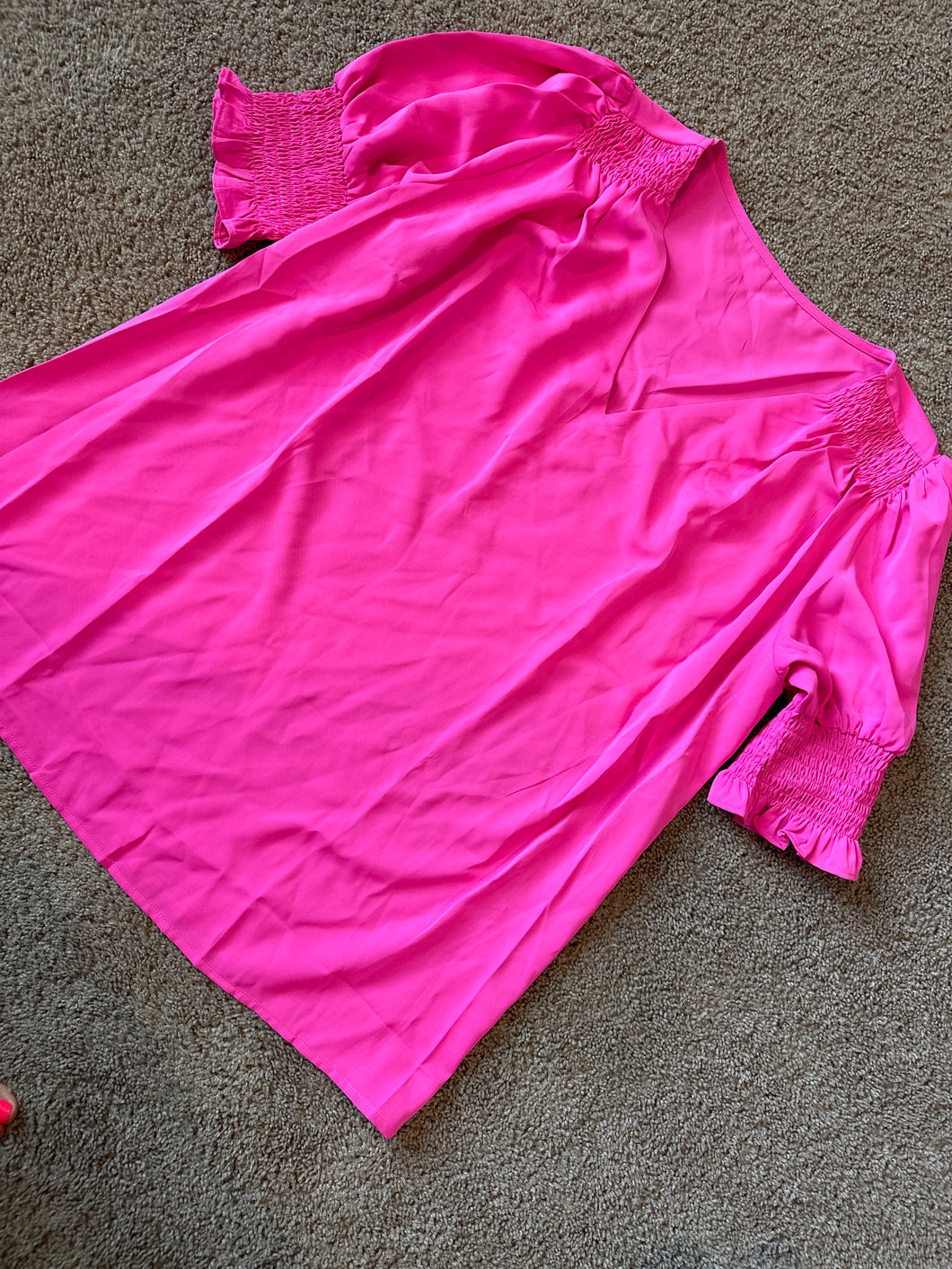 New!! Womens hot pink dress shirt Large from Jane.com Adult Large