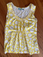 Load image into Gallery viewer, Boden size 6 yellow/white tank top 6
