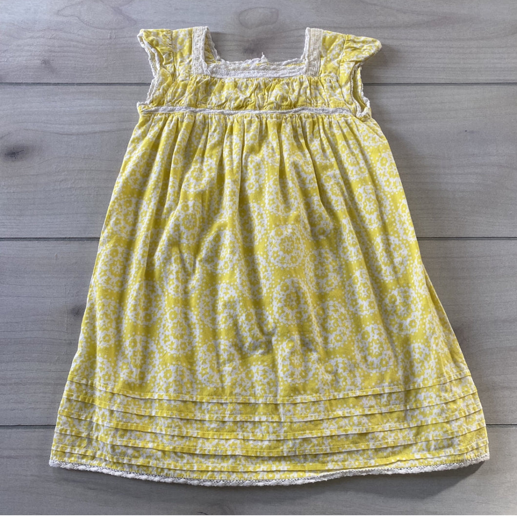 Mini Boden Yellow Dress 2