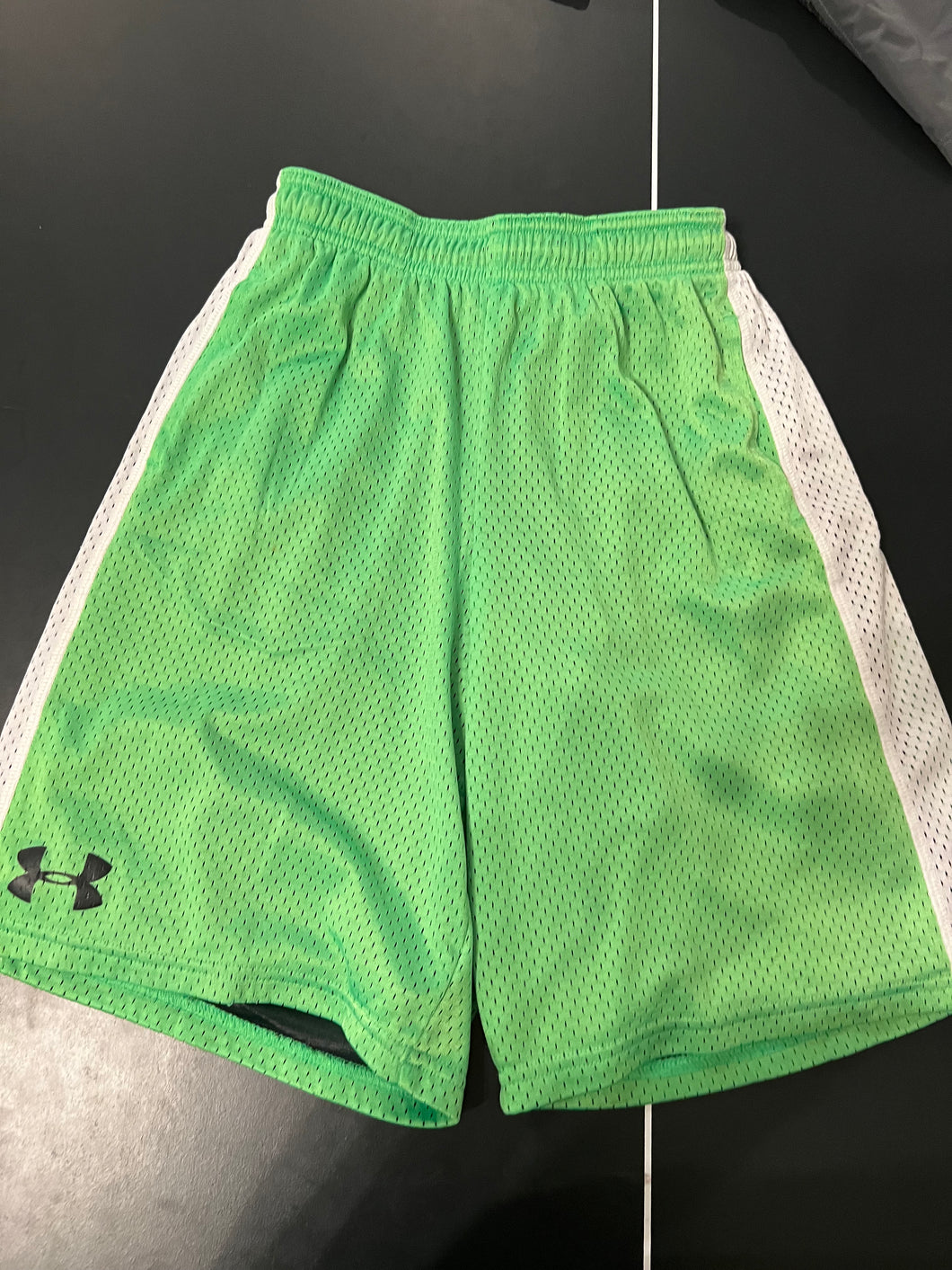 under armour green basketball shorts 13