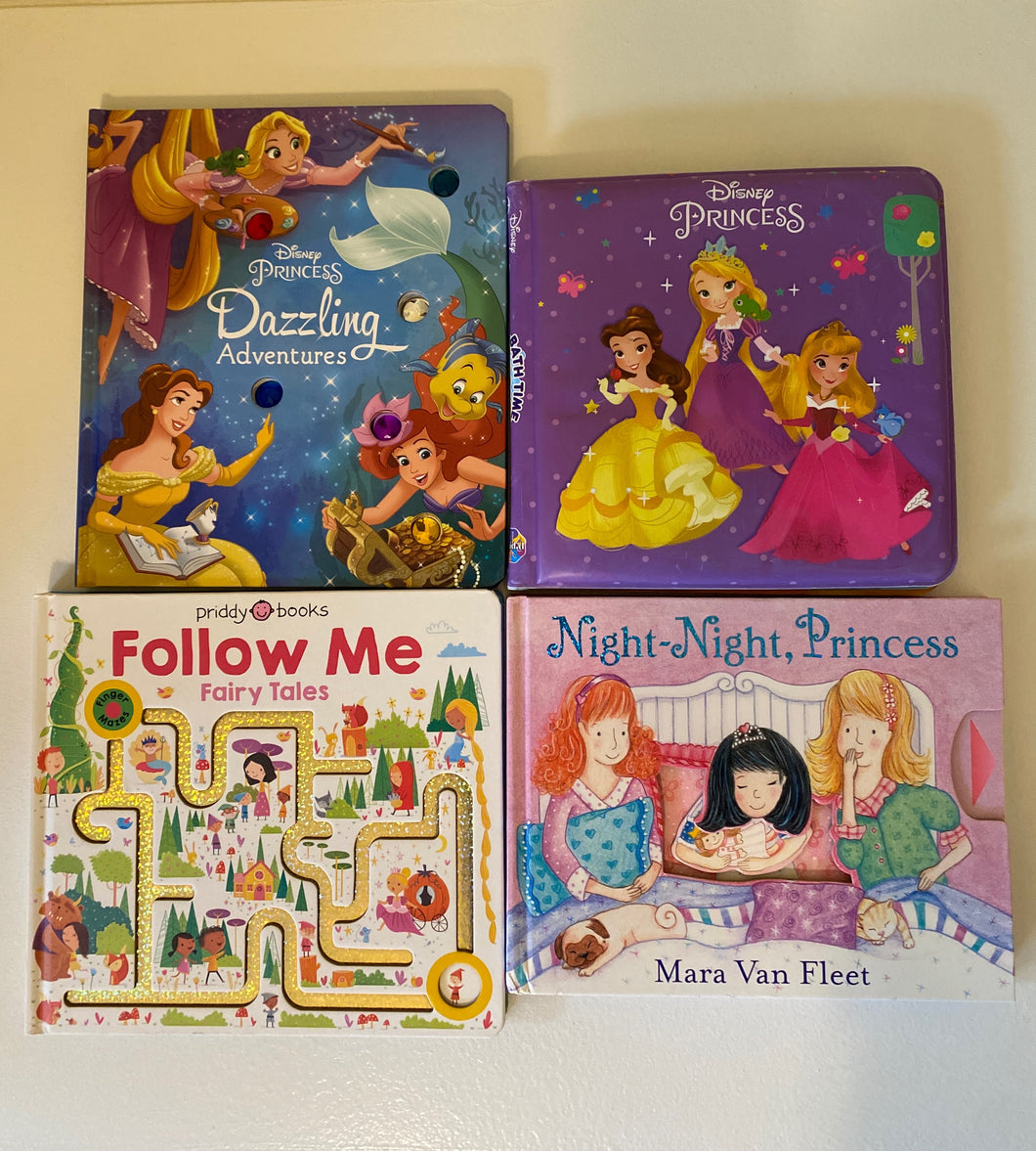 Disney Princess Board Books - Like New!