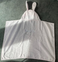 Load image into Gallery viewer, Pottery Barn Kids Pink EMILY Bunny Rabbit (Easter) Hooded Bath Towel One Size 100% Cotton One Size
