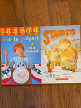 Load image into Gallery viewer, Set of 2 books Marvin Redpost by Louis Sachar and Flat Stanley Christmas
