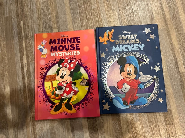 Two Mickey and Minnie Story books