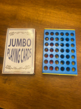 Load image into Gallery viewer, Travel Connect Four &amp; Jumbo playing cards
