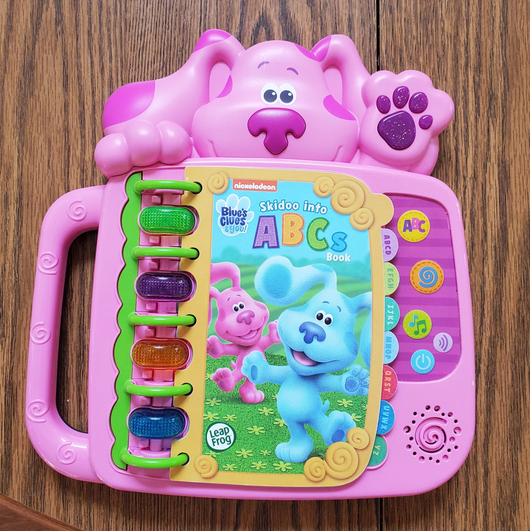 LeapFrog Blue's Clues and You! Skidoo Into ABCs Book, Magenta