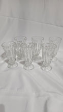 Load image into Gallery viewer, Vintage Milkshake Stemmed Glass Cups set of 6
