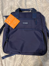 Load image into Gallery viewer, JUJUBE backpack/diaper bag nature babe in navy NEW
