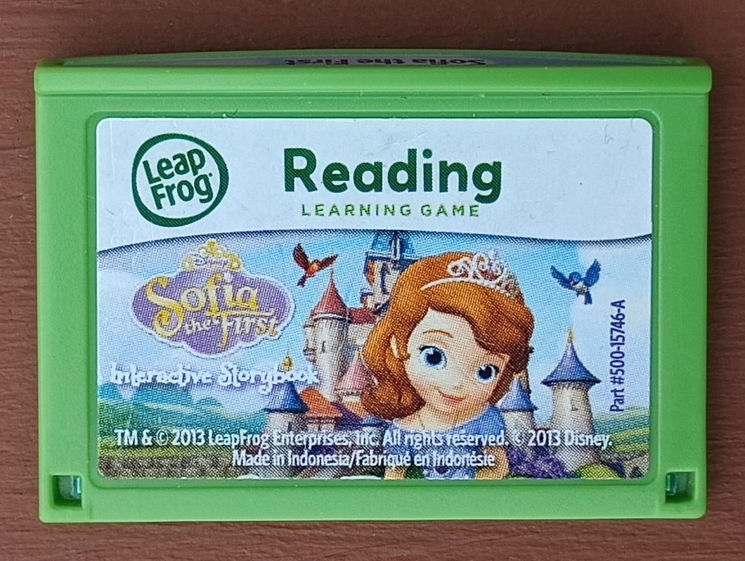 LeapFrog Explorer Disney Sofia the First Interactive Storybook LeapPad Tablets Learning Game Cartridge